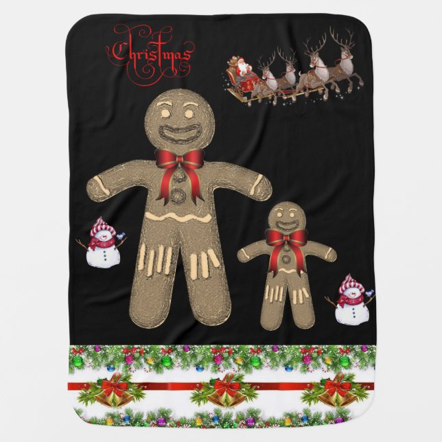 Baby Blanket Christmas (Front)