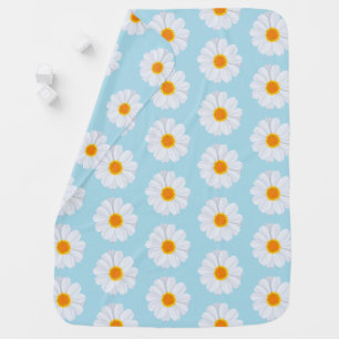 Baby Blanket-Daisies Stroller Blanket