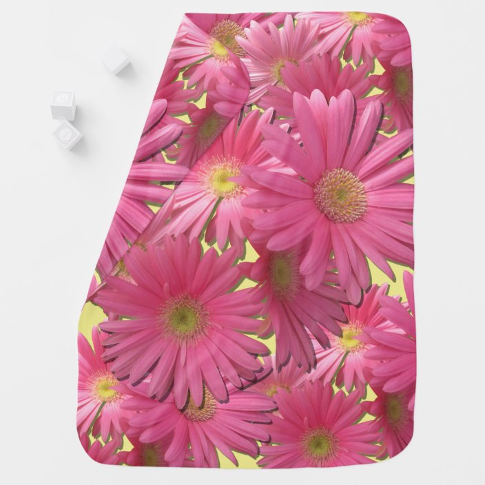 daisy baby blanket