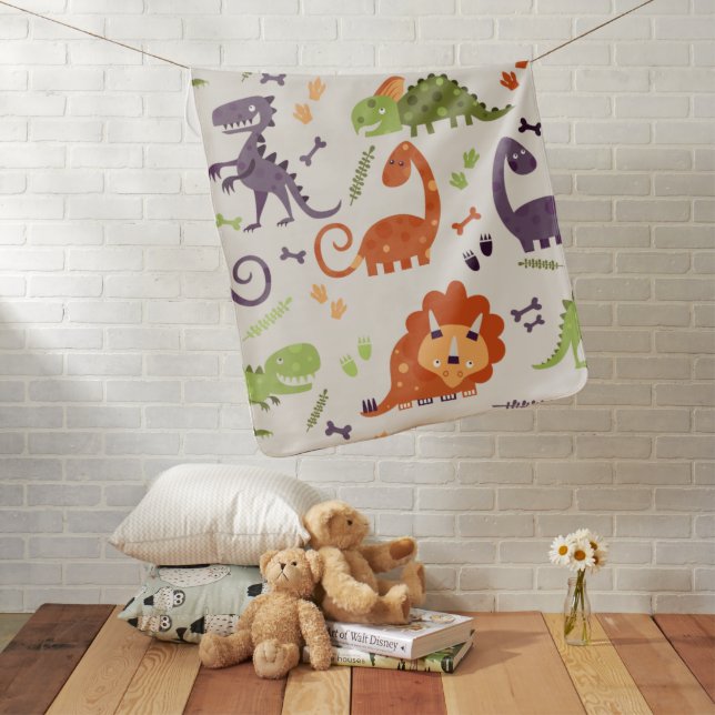 Baby Blanket - Dinosaur's  (In Situ)