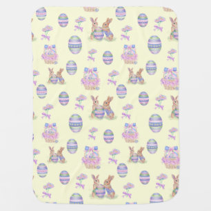 Baby Blanket Egg Bunnies