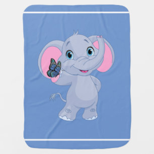Baby Blanket-Elephant Blanket