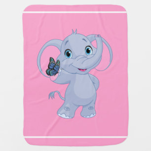 Baby Blanket-Elephant Blanket