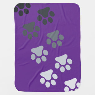 Baby Blanket - Foot print