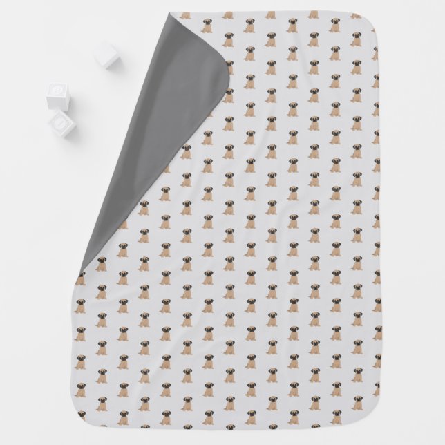 Baby blanket for nursery (In Situ)