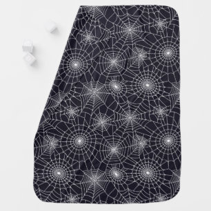 Baby Blanket-Halloween Spider Webs Baby Blanket