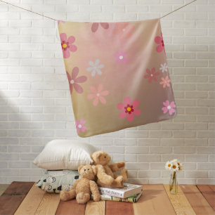 Baby Blanket in flowers