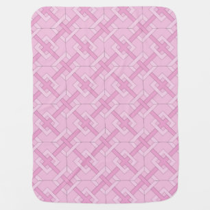 Baby Blanket - Interwoven Diamonds