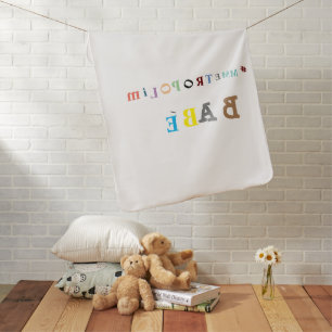 BABY BLANKET/LOOK IN THE MIRROR DESIGN/mmetropolim Blanket