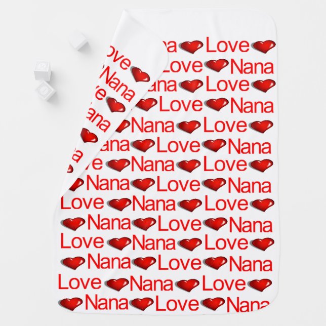Baby Blanket Love Nana  (In Situ)
