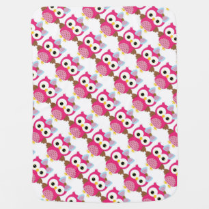 Baby Blanket/Owls Swaddle Blanket