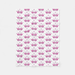 Baby Blanket - Pink Crown
