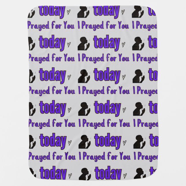 Baby Blanket -Prayer (Front)