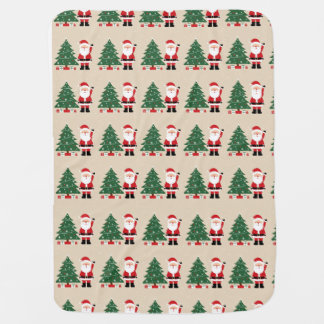 Baby Blanket With Cute Christmas Decoration