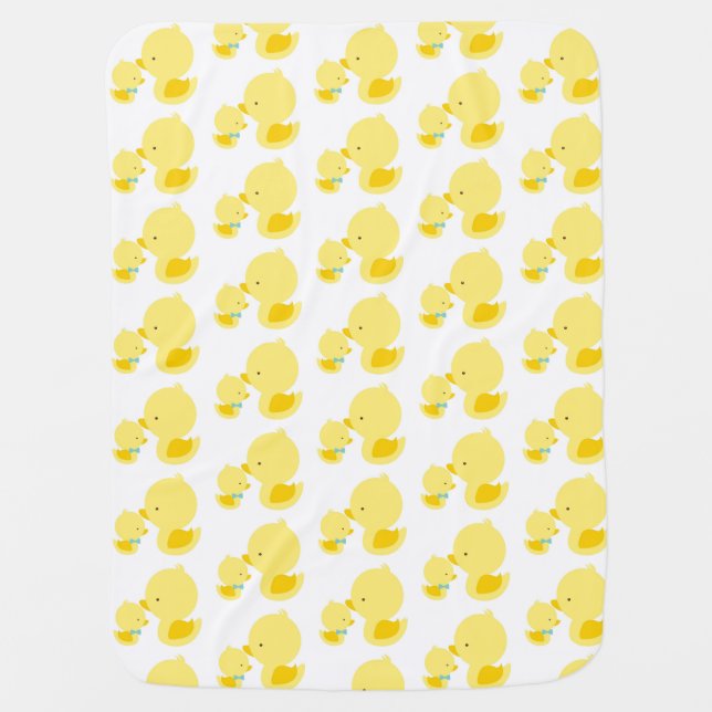 Baby blanket with ducks (Front)