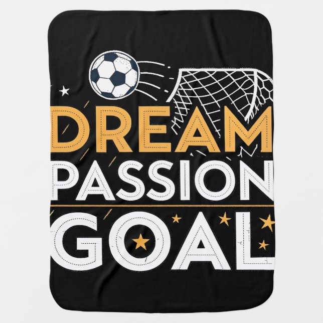 Baby Blanket with Passion Goal Logo (Front)