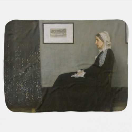 Baby Blanket with Whistlers Mother Print