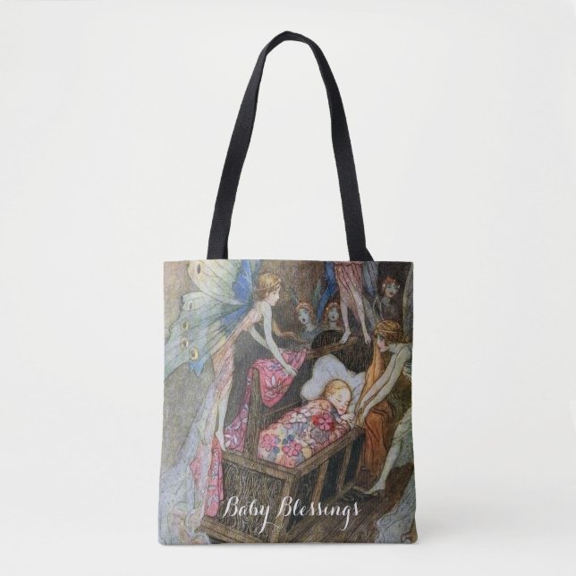 Baby Blessings Baby Shower  Tote Bag (Front)