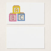 Baby Blocks (Front & Back)