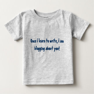 Baby Blogger Short Sleeve Tee Shirt,