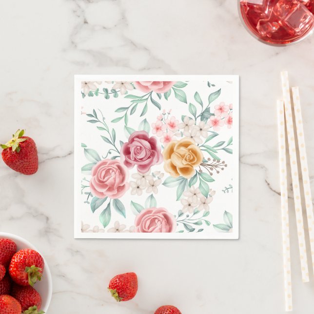 Baby Blossom Celebration  Napkins (Insitu)