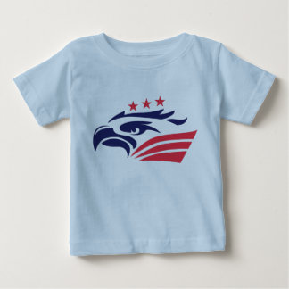 Baby Blue 2024 Election American  Baby T-Shirt
