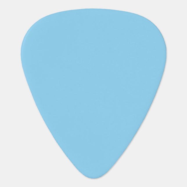 Baby Blue 89cff0 Guitar Pick (Front)