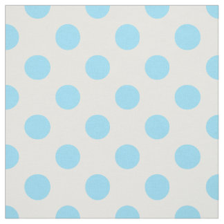 blue and white polka dot