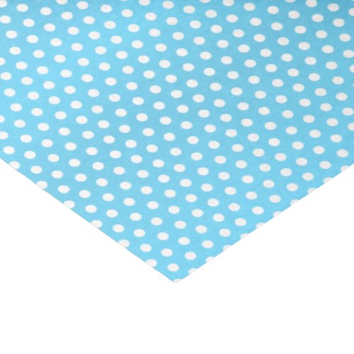 Baby Blue and White Polka Dots Tissue Paper