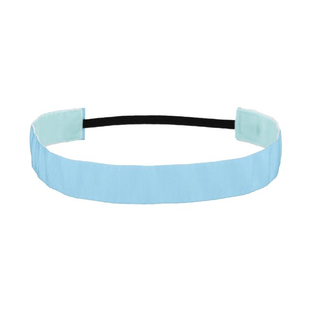 Baby Blue Athletic Headband (Front)