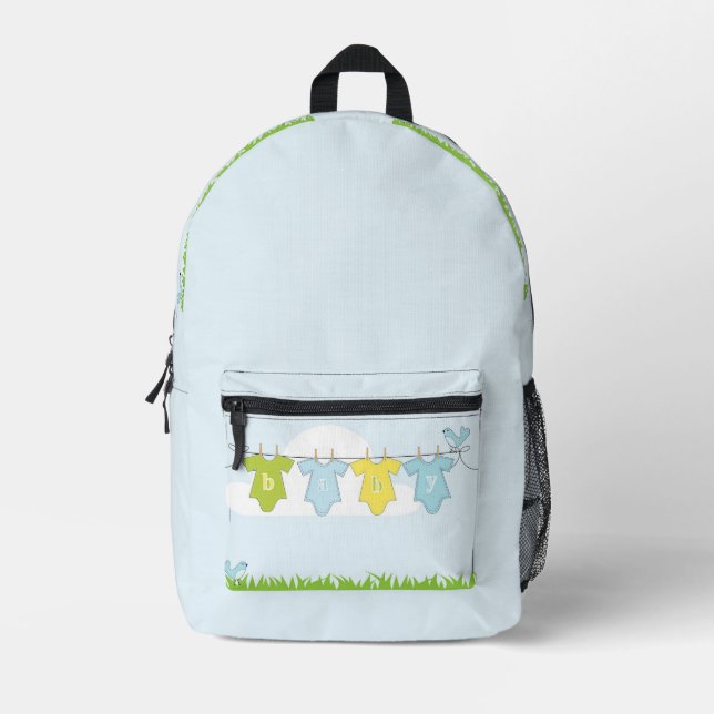 Baby Blue Backpack (Front)