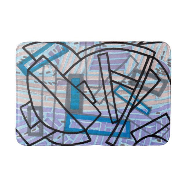 Baby Blue Bathmat (Front)