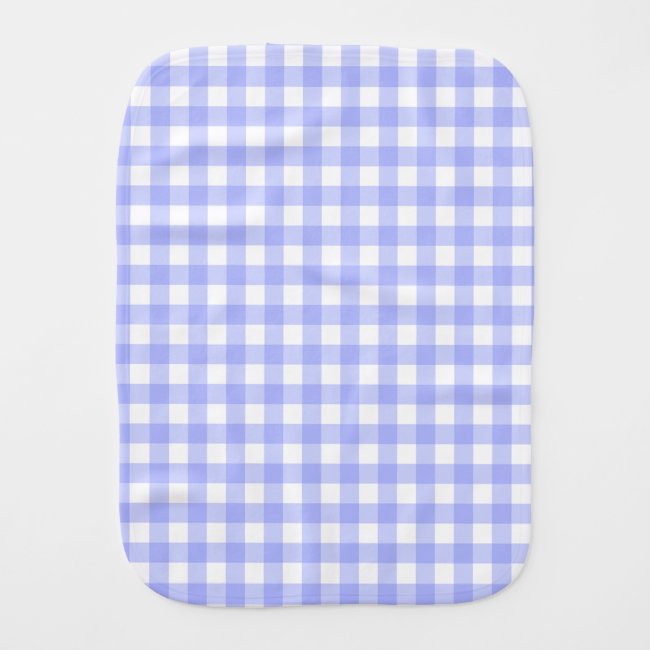 Baby Blue Beautiful Gingham Checks Pattern