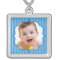 Baby Blue Boutique Striped Baby Photo