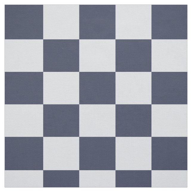 Baby Blue Boy Geometric Square Pattern Quilt Fabric (Swatch)