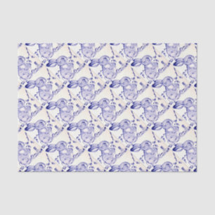 Baby Blue Bunny Rabbit Gift Wrap Tissue Paper