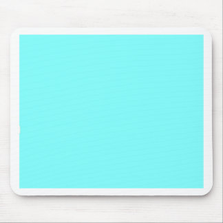 Baby Blue Color Customized Designer Mouse Pad