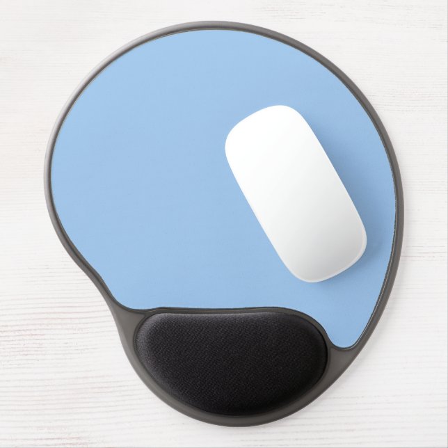 Baby Blue Color Gel Mouse Pad (Left Side)