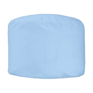 Baby Blue Color Pouf