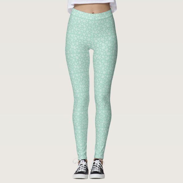 Baby Blue Easter Leggings (Front)