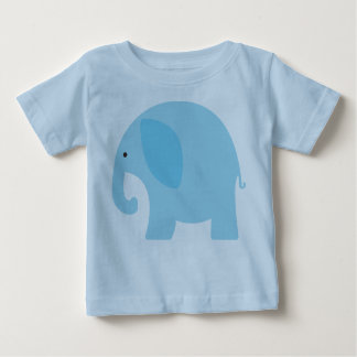 Baby Blue Elephant Baby T-Shirt