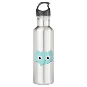 Blue Baby Elephant Thermos Bottle