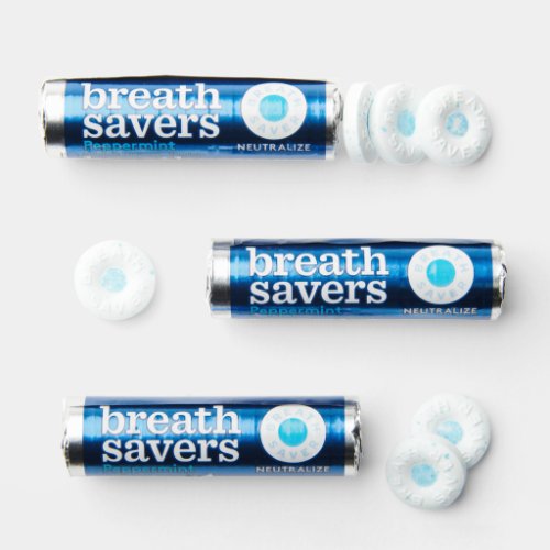 Baby blue eyes solid color  breath savers mints