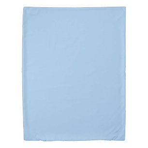 Baby blue eyes (solid color)  duvet cover