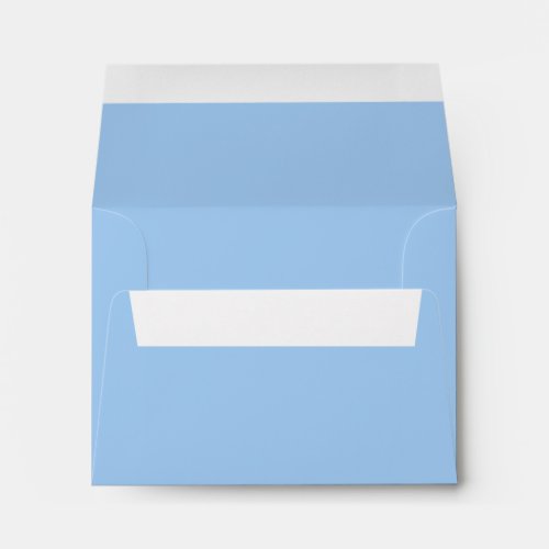 Baby blue eyes solid color  envelope