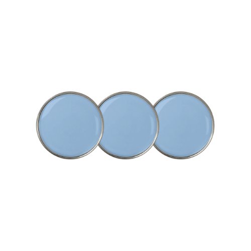 Baby blue eyes solid color  golf ball marker