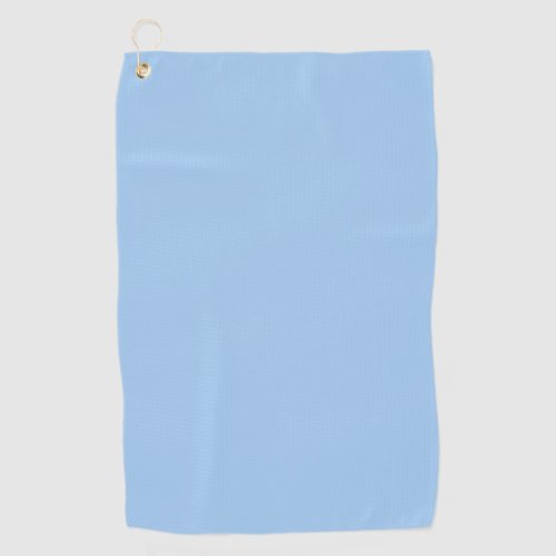 Baby blue eyes solid color  golf towel