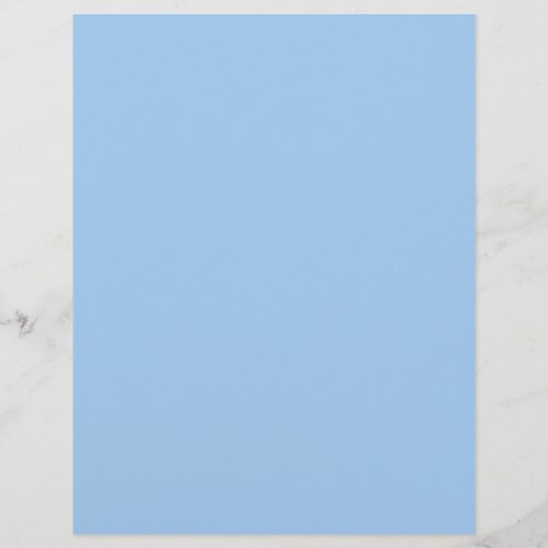 Baby blue eyes solid color  letterhead