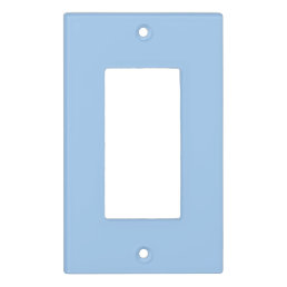 Baby blue eyes (solid color)  light switch cover