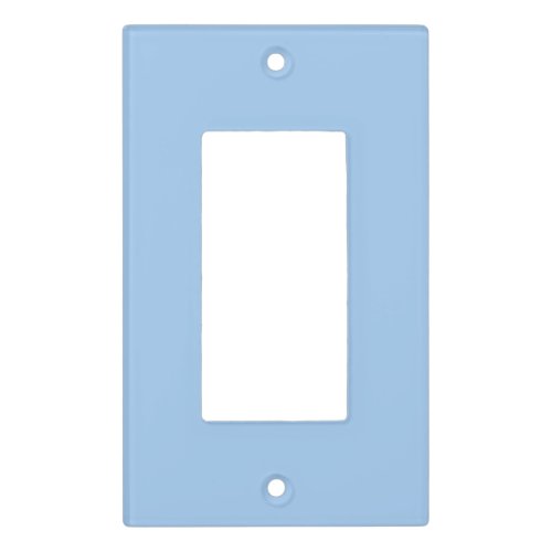 Baby blue eyes solid color  light switch cover